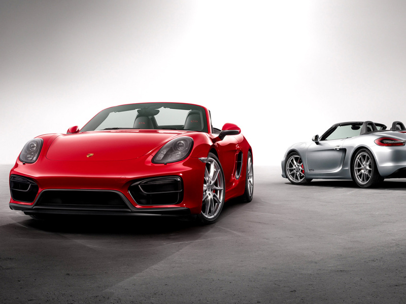 Porsche Boxster и Cayman для вариантов гибридного и электрического автомобиля